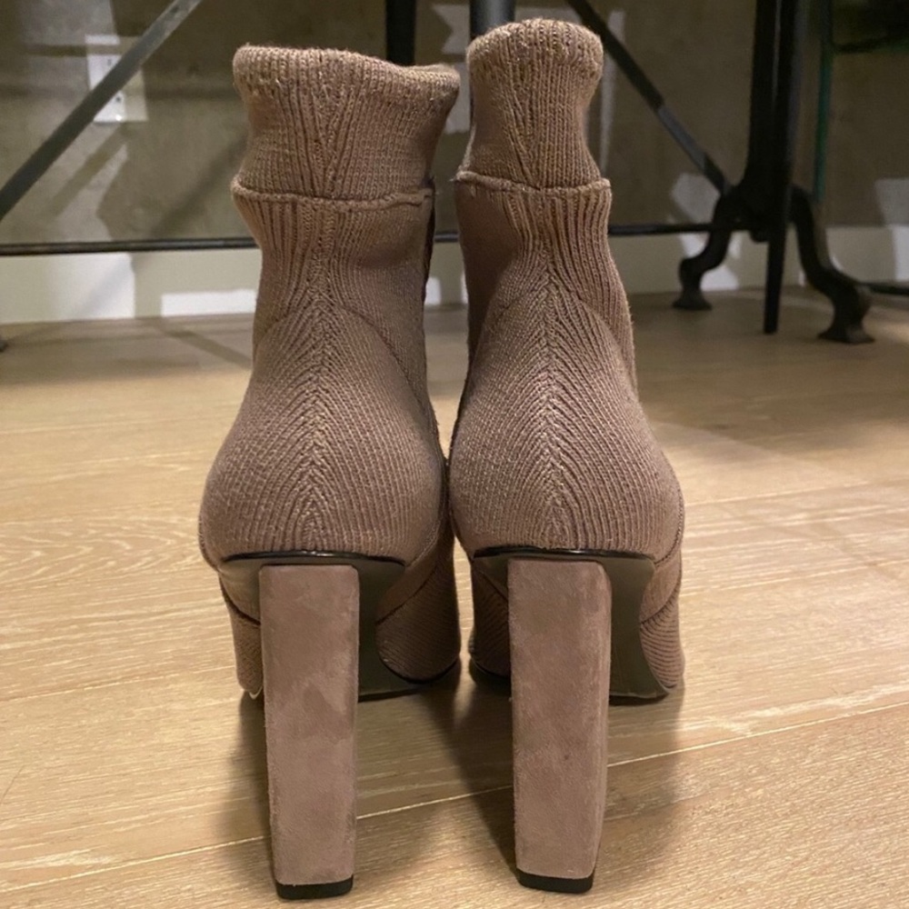 H by Halston Ribbed Sock Booties - Picture 3 of 3